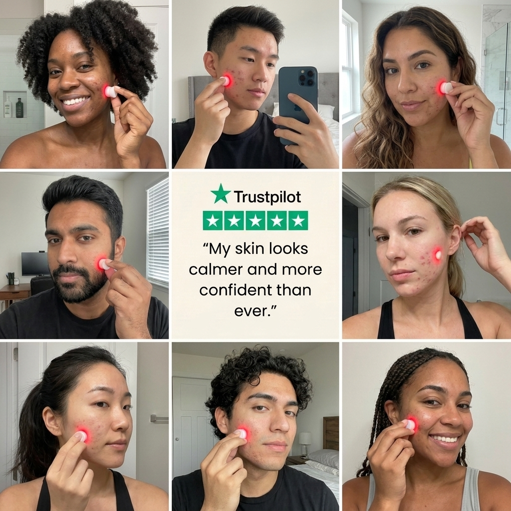 Red Light Acne Therapy Patches