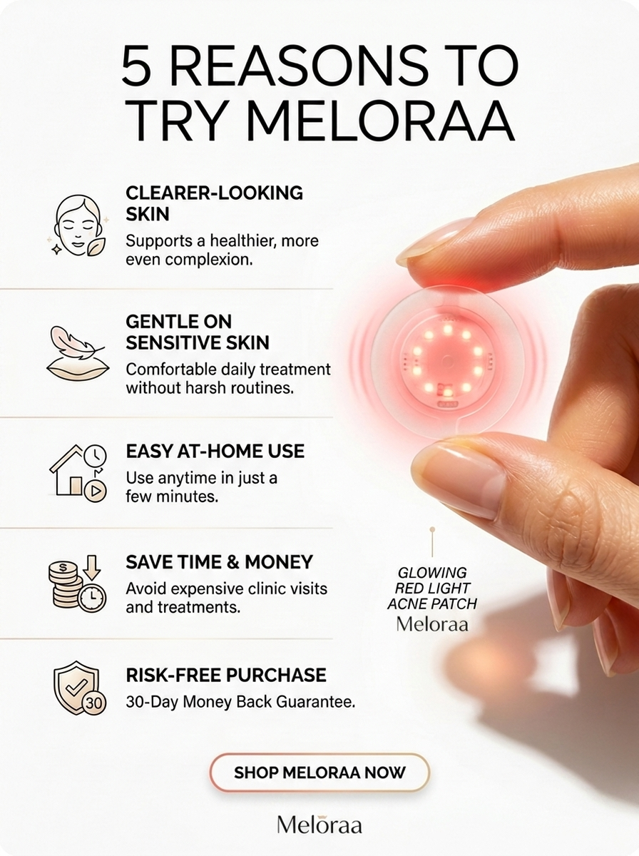Red Light Acne Therapy Patches
