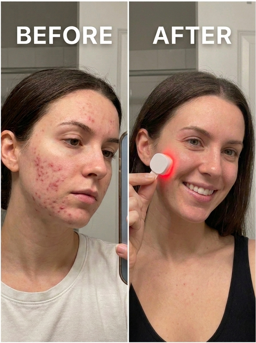 Red Light Acne Therapy Patches