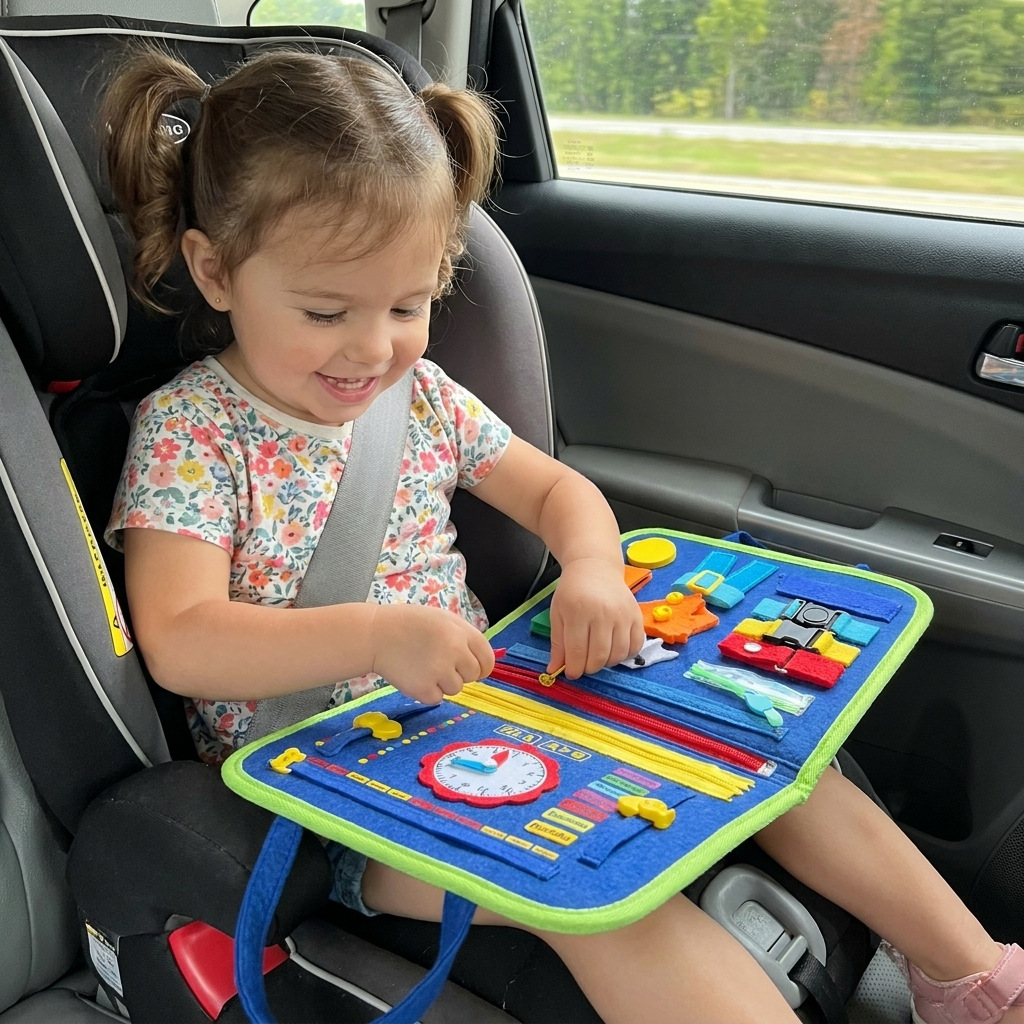 Meloraa™ Montessori Busy Board