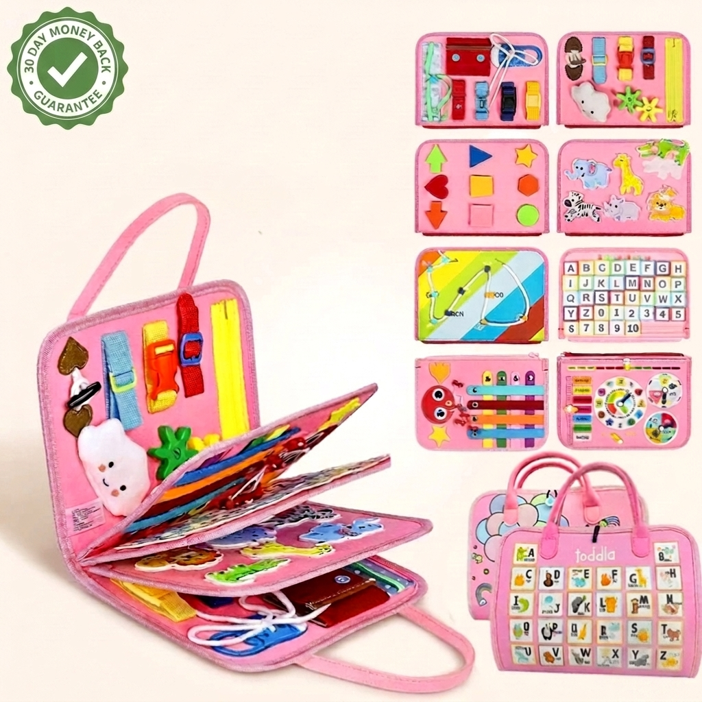 Meloraa™ Montessori Busy Board